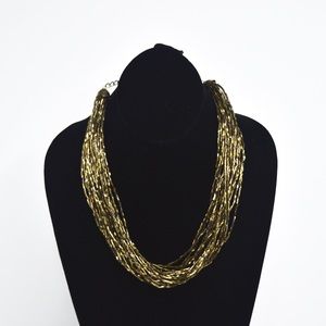 Golden Olive (Scoop) Necklace